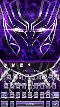 Black Panther Avenger Keyboard screenshot 1