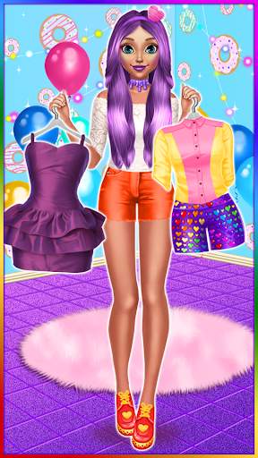 Candy Fashion Dress Up & Makeup Game 2 تصوير الشاشة