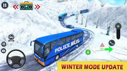 Game Bus Simulator Bus Polisi screenshot 6