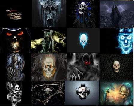 skull wallpapers screenshot 11