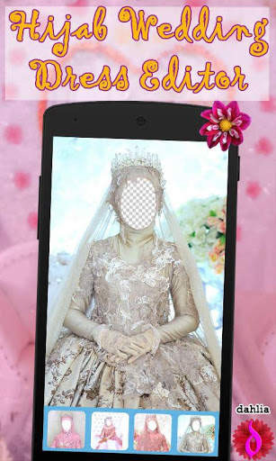 Hijab Wedding Dress Editor screenshot 7