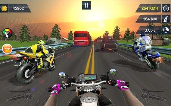 Moto Rider King – Bike Highway Racer 3D screenshot 4
