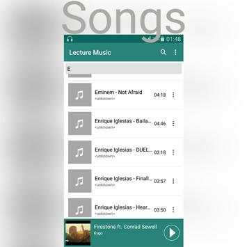 Music Lecteur Player screenshot 2