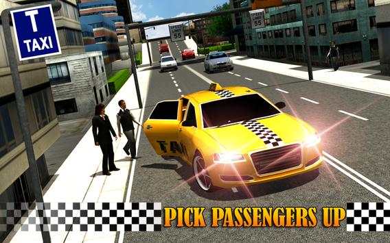 Modern Taxi Driving 3D screenshot 8