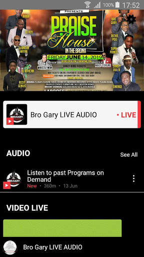 Bro Gary Radio Show screenshot 2
