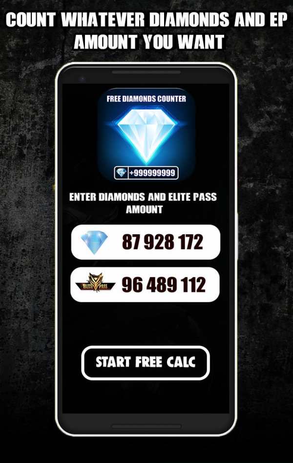 Diamonds 2020 | Free Diamonds & Elite Pass Calc screenshot 3