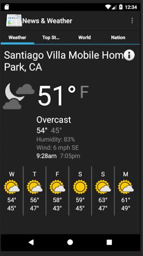 News & Weather screenshot 2