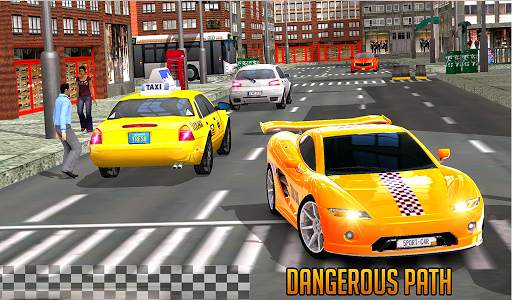 Crazy City Taxi Car Driver: Driving Games 2018 screenshot 10