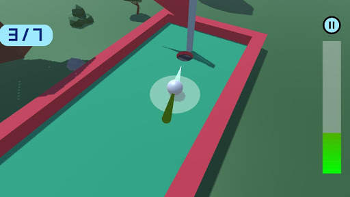 Mini Golf - Roll The Ball स्क्रीनशॉट 1