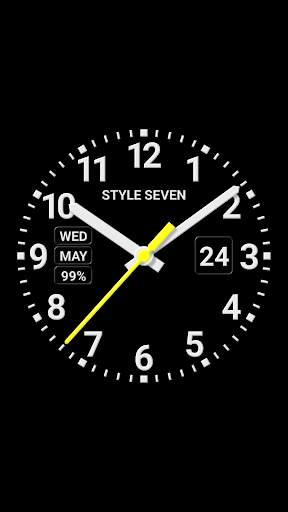 Analog Clock Constructor-7 4 تصوير الشاشة