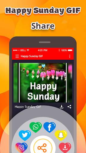 Happy Sunday GIF screenshot 9