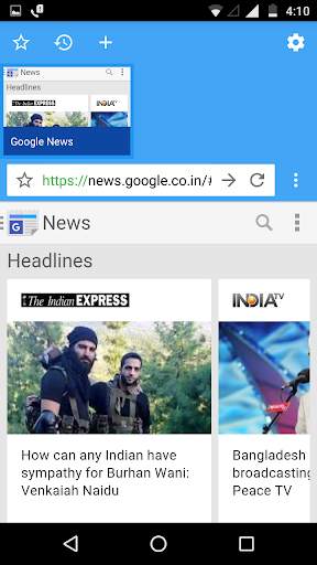 AdBlocker Lite Browser screenshot 2