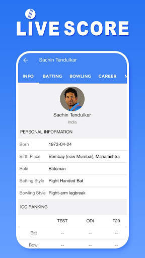 Cricket App - Live Cricket Scores screenshot 5