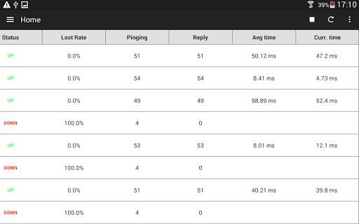 Ping(Host) Monitor 14 تصوير الشاشة