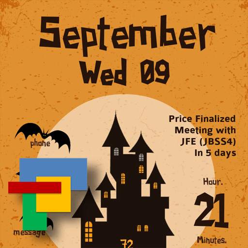Haunted Theme Total Launcher 1.1