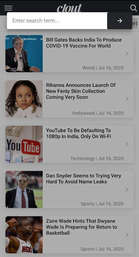 Clout News screenshot 3