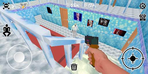 Scary Frozen Granny Ice Queen Horror Mod screenshot 2