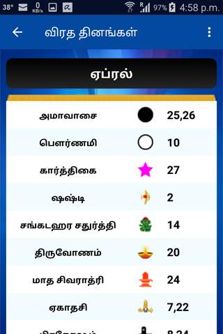Gowri Panchangam in Tamil screenshot 5