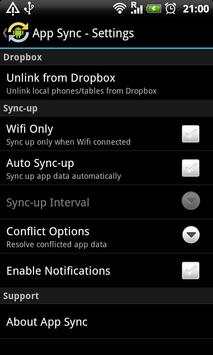 App Sync screenshot 4