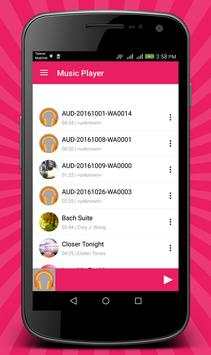 TGM Girls Music Player screenshot 1
