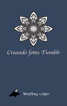 Creando fotos Tumblr screenshot 1
