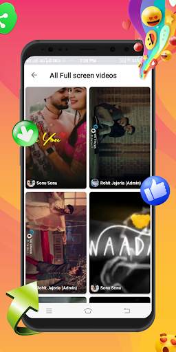 Go Status - Video Download Upload ( Wallpapers ) screenshot 3