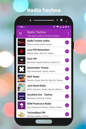 Radio Techno Trance screenshot 1