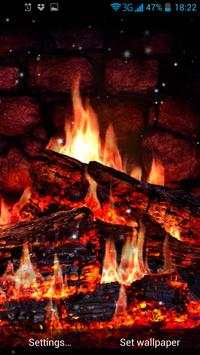 Fire place Live Wallpaper screenshot 4