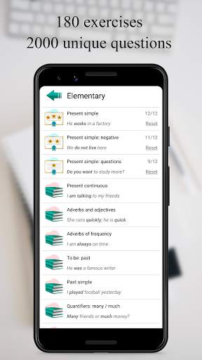 SmartCat: English Grammar Exercises and Practice screenshot 2