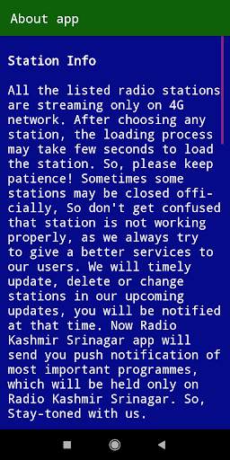 Radio Kashmir Srinagar screenshot 4
