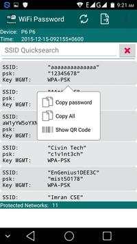 Wifi Password (Root) screenshot 2