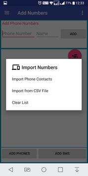 Bulk SMS Sender screenshot 3