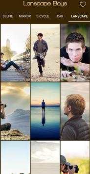 Selfie Photo Poses For boys 6 تصوير الشاشة