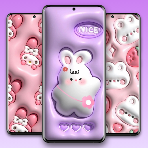 Cute 3d Backgrounds for Girls icon