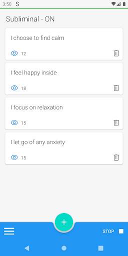 Subliminal Messages Lite screenshot 1