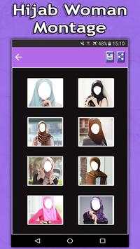 Hijab Woman Montage screenshot 2