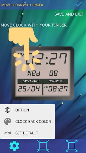 World Time Live Wallpaper screenshot 3