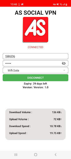 AS SOCIAL VPN screenshot 4