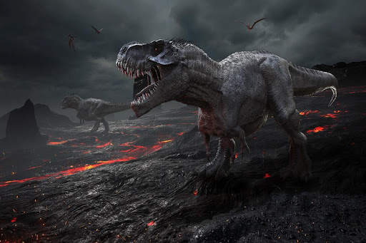 Hungry Dinosaur Games Simulator Dino Attack 3D screenshot 1
