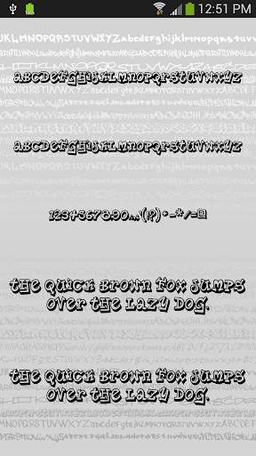 Graffiti Fonts Message Maker screenshot 3