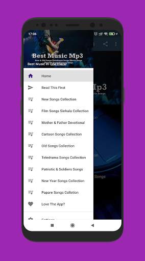Hodama Sindu Sinhala Mp3 Player(හොදම සිංහල සින්දු) screenshot 1