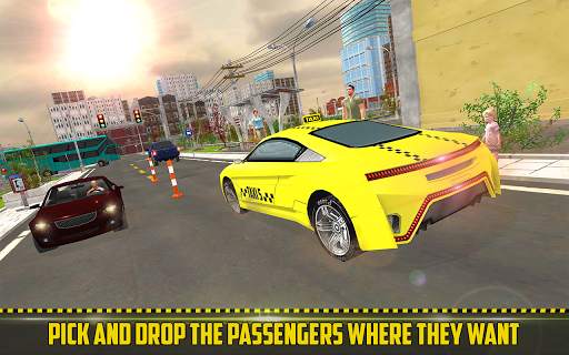 Taxi Driver City Taxi Driving Simulator Game 2018 screenshot 1