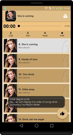 Miley Cyrus Songs Lyrics Offline (New Version) screenshot 1