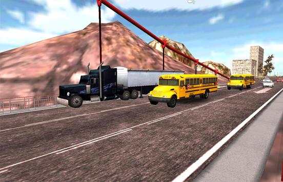 Kecepatan bus nyata Racing screenshot 2
