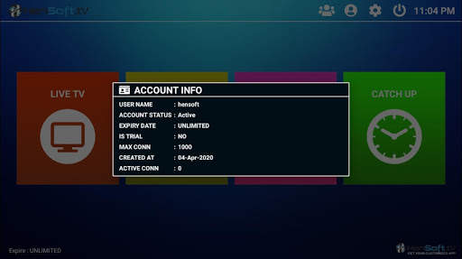 HenSoft Player For Xtream UI स्क्रीनशॉट 3