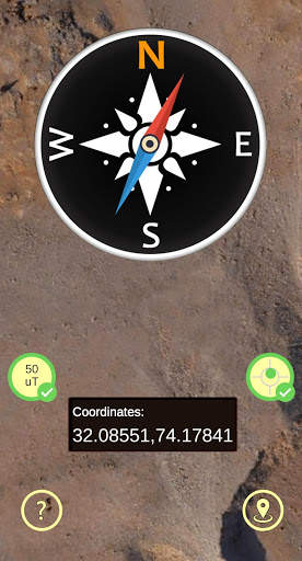 Android Kompass 360 - Wahre Nord richtung & GPS screenshot 4