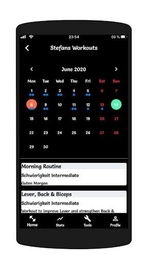 M Sports -- Calisthenics & Bodyweight Workouts screenshot 2
