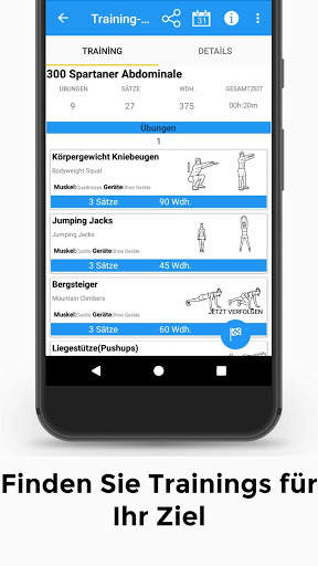 mein Training - Sport Fitness &  Muskelaufbau screenshot 11