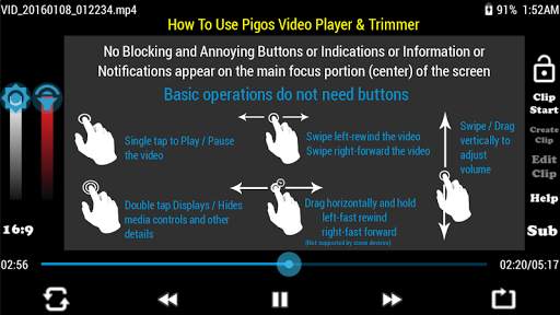Pigos Video Player & Trimmer screenshot 8