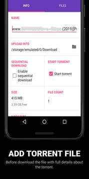Torrent Pro - Torrent Downloader - TR screenshot 3